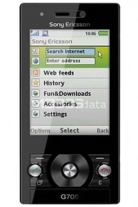 SONY ERICSSON G705 specs